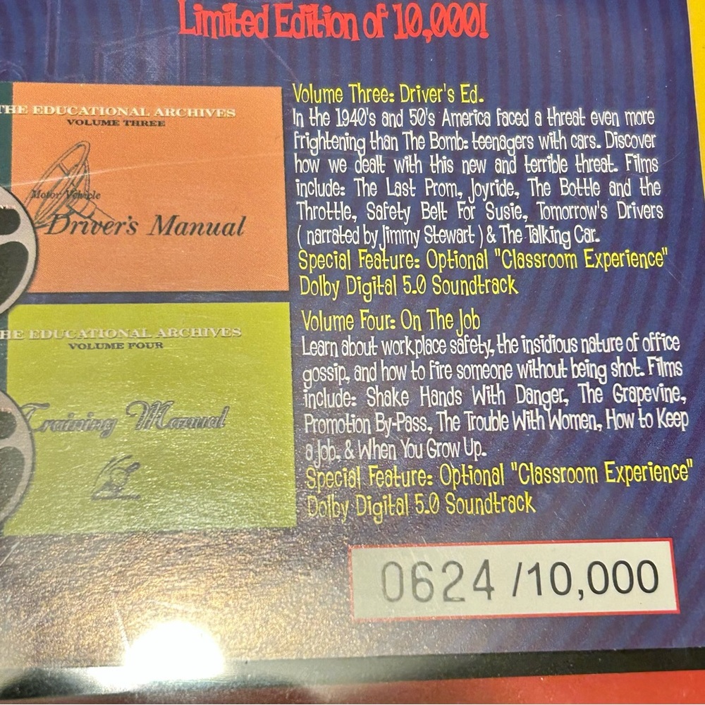 The Educational Archives 4-DVD Set Limited Edition Lunchbox Retro OOP - Picture 8 of 11